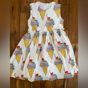Lola + The Boys Girl's Ice Cream Dress Size 12